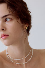Water Drop One-touch Earrings (XL)