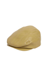 GLOSSY HUNTING CAP / MUSTARD
