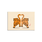HEART TIGER POST CARD (6538760323190)