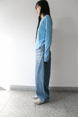 cats balloon denim pants(S-L)