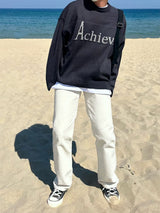 アチミリーラウンドニット / ACHI MILLY ROUND KNIT(4COLOR)