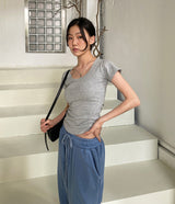 ロキシーデイリーUネックTシャツ / Roxy Daily U Neck T-shirt (6color)