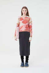 チェリープリントニット／CHERRY PRINT KNIT [PINK]