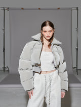 ダックダウンクロップジャケット/DUCK DOWN CROPPED JACKET