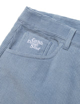 セラーロゴコーデュロイパンツ/SELLER LOGO CORDUROY PANTS LIGHT BLUE(CV2CFMPA12A)