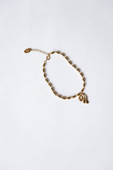 [MADE] タイニーリボンブレスレット (14k gold plated)