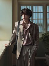 スティンジツーボタンオーバーブレザー (3 color)