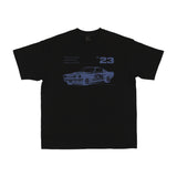 レイジネスカー半袖Tシャツ / LAZINESS CAR T ( BLACK )