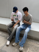 Youth two tuck denim pants