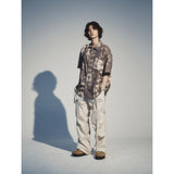 クリースナイロンバンディングパンツ / CREASE NYLON BANDING PANTS_CREAM