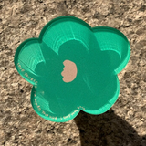 グリーンフラワースマホグリップ / griptok _ Green flower tok