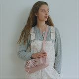 Ribbon hobo bag_pink