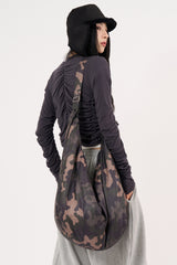 Clover shirring crop cardigan