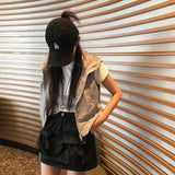 ストリートナイロンフードベスト