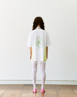 COLOR BLOCK V-NECK T-SHIRT