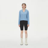 V NECK CABLE CROP KNIT_SKY BLUE (6612843331702)