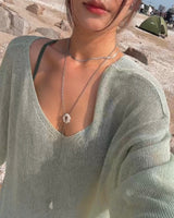 connect long necklace