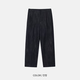 LMN Renaud One Tuck Denim Pants (4 colors)