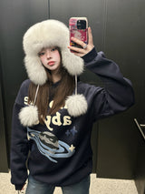 Fox fur hat