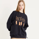 ダンシングパピースウェットシャツ / 25P DANCING PUPPY SWEAT SHIRTS_NAVY