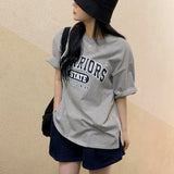 レタリングボクシーTシャツ