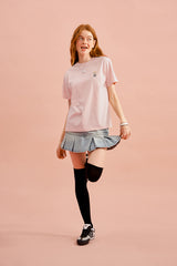 ウィティーバニーワッペンTシャツ／WITTY BUNNY WAPPEN T-SHIRT [SALMON PINK]