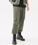 MINI POCKET CARGO JOGGER PANTS (KHAKI) (6585151357046)