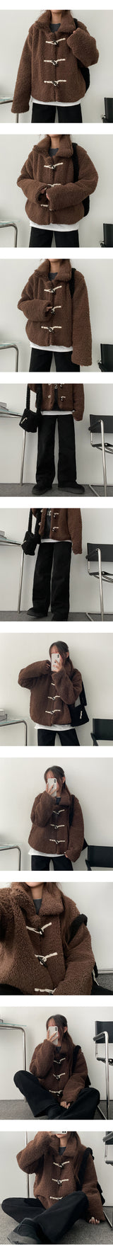[Quilted!] Tero collar wool tteokbokki jacket