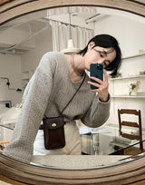 V-Neck Extended Sleeve Knit Top (6595753902198)