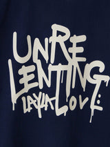 アンリレンティンググラフィティ半袖Tシャツ / Unrelenting Graffiti Short Sleeve T-shirt T79 Navy