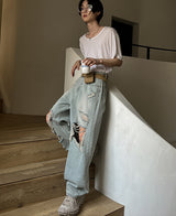 ハンドビンテージワイドデニム/Hand Vintage Wide Denim