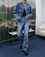 デコレーションセットアップパンツ/MG706,707 Decoration Set-Up Pants (Set - Up / 2 colors)