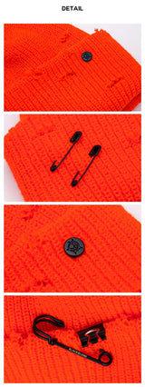 リップドロングビーニー / BBD Ripped Custom Long Beanie (4648580055158)