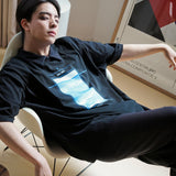ワイドオーバーフィットショートスリーブTシャツ / (Haven)wide overfit short sleeved T-shirt