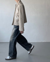 ボルトコートレザージャケット / OA bolt coated leather jacket (3 colors)