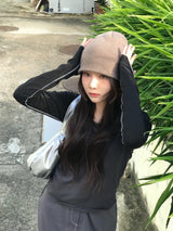 Nuer boat-neck T 