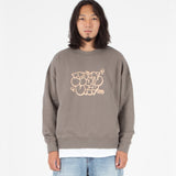 RLCN1005 ストロークタグロゴスウェット/RLCN1005 Stroke Tagging Logo Sweat Shirt - Taupe