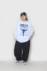 ニルバーナエンジェルロングオーバースリーブT / Nirvana Angel Long Over Sleeve T
