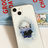 ムンギュブルーフォーンケース / Moongyu's blue phone case