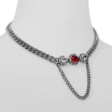 RED DIAMOND CHOKER (6684546433142)