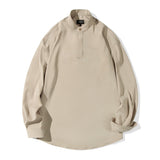 オーバーフィットプルオーバーシャツ/Overfit Pullover Shirts S58 Beige