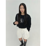 サークルスタックロゴクロップスウェット / MTM CIRCLE STACK LOGO CROP MTM 2COLOR