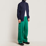 ワイドフィットワンタックパンツ/DAMP WIDE FIT ONE TUCK PANTS_GREEN