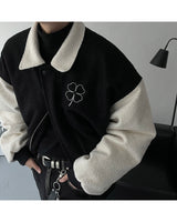 OWN Clover Buckle Coloring Varsity Jumper