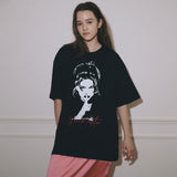 ハッシュオーバーフィットTシャツ /Hush overfit T-shirt [2 Color]