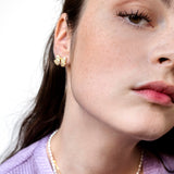 Romantic bow earring (6655528927350)