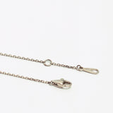 14K gold antique cognac diamond necklace (6680482742390)
