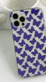 パープルフラインフォーンケース / Purple Fly Phone Case on Shell