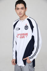 2フューリアスクラブサッカージャージ LS Tシャツ / 2 FURIOUS CLUB SOCCER JERSEY LS T-SHIRT WHITE