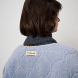 HEART REVERSIBLE JACKET_BABY BLUE
